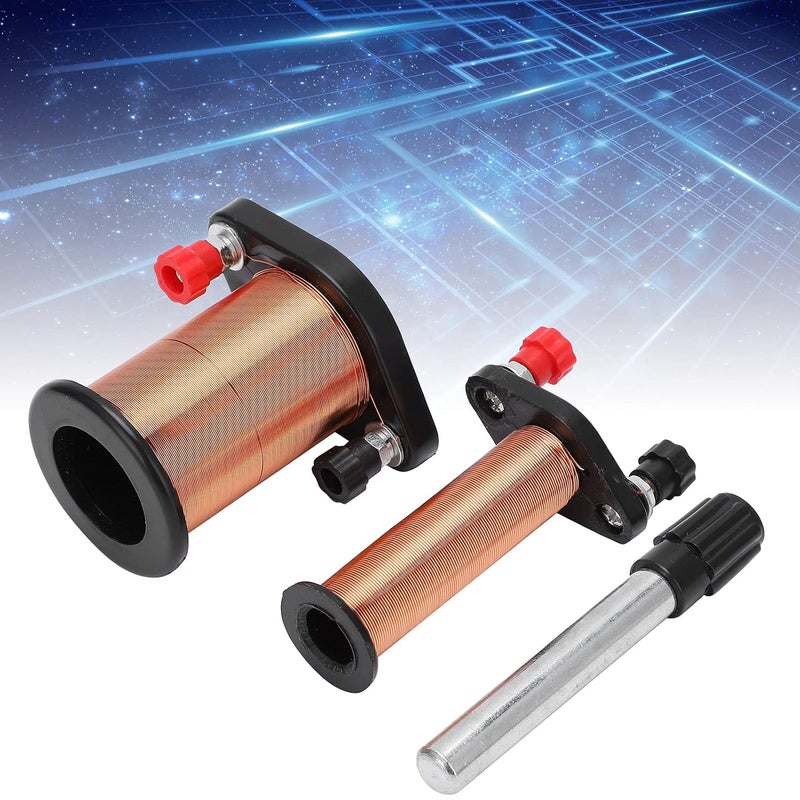 Leopacat Dynamic Flux Induction Pro Kit, Adjustable Frequency Electromagnetic Coil System, Electromagnet Lab Equipment with Dual Iron Cores Eddy Current Experiments Electromagnet Demonstration Teaching - Image 2